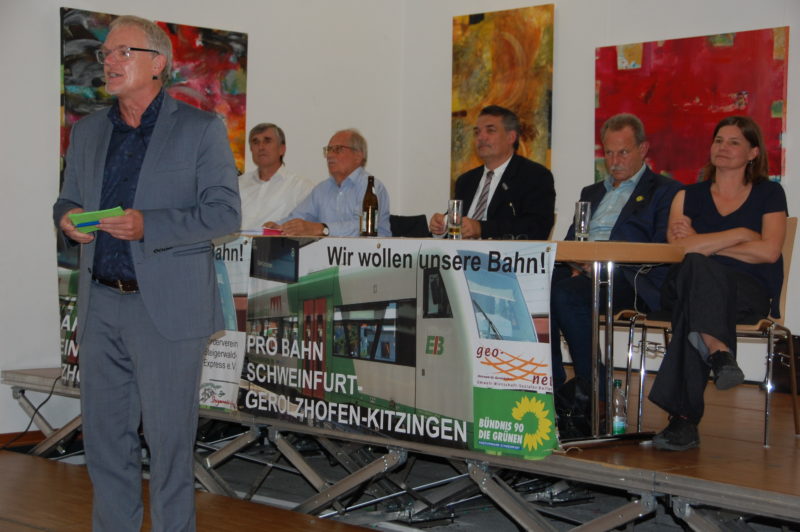 Steigerwaldbahn: Schiene hat Zukunft Steigerwaldbahn: Schiene hat Zukunft