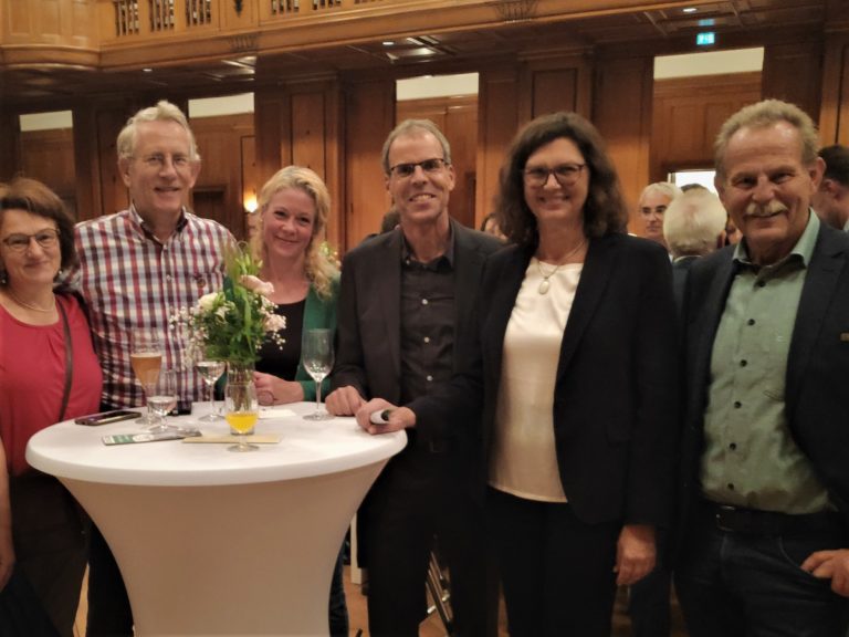 Schweinfurter Klimaschützer im Gespräch mit Landtagspräsidentin Ilse Aigner