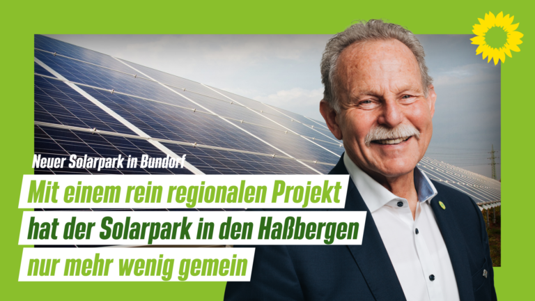 Neuer Solarpark in Bundorf: Weshalb Paul Knoblach, MdL (GRÜNE) die Freiflächen-PV-Anlage Kopfschmerzen bereitet