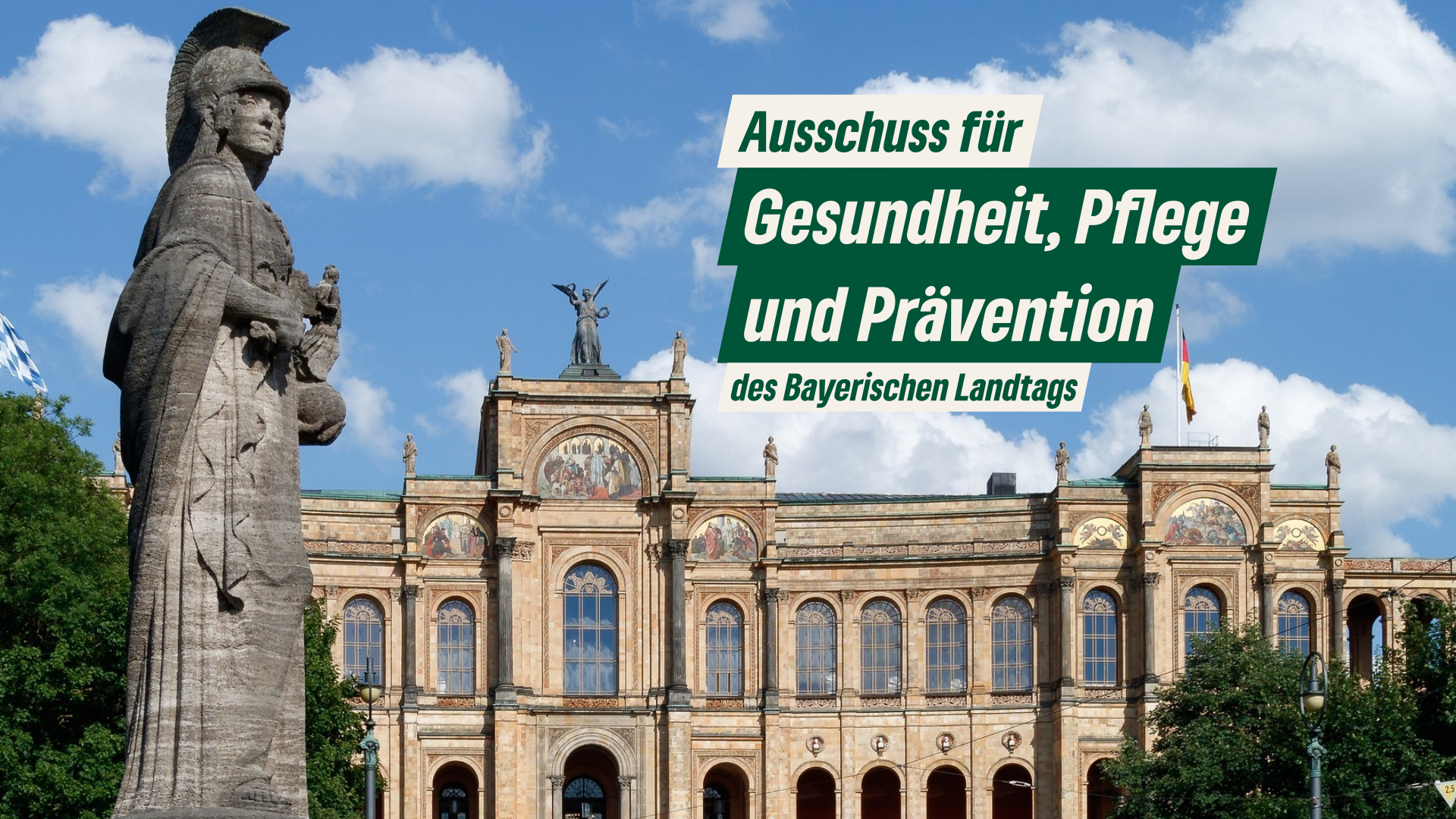 Sitzung des Ausschusses für Gesundheit, Pflege und Prävention des Bayerischen Landtags