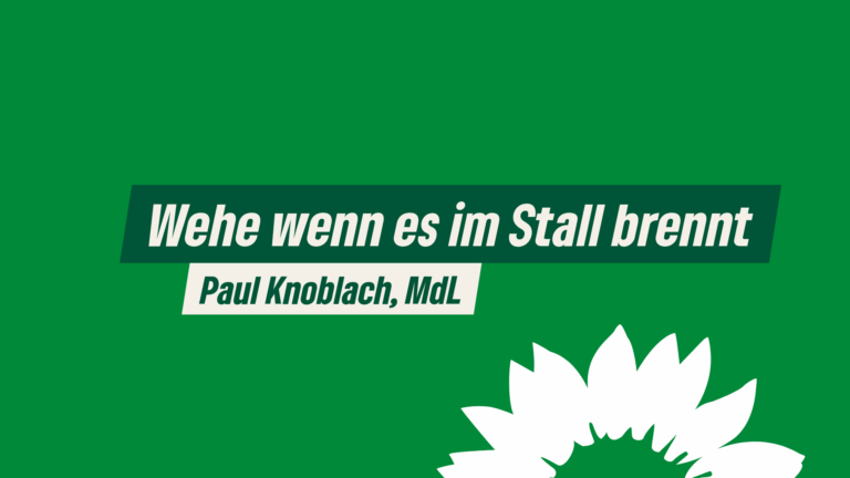 Wehe wenn es im Rinderstall brennt