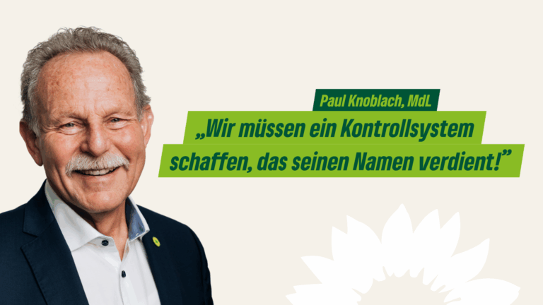 „Wir müssen endlich ein Kontrollsystem schaffen, dass seinen Namen verdient!”