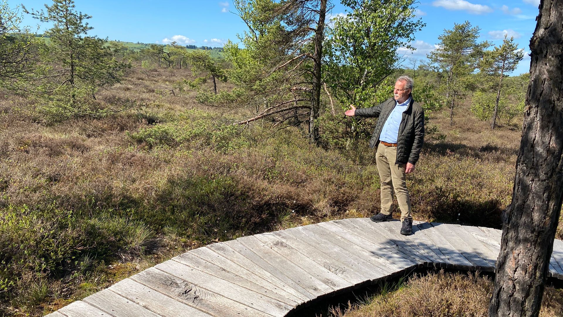 Paul Knoblach, MdL setzt sich schon seit Jahren für den Erhalt des Schwarzen Moors ein. Die nur vagen Antworten der Staatsregierung auf seinen Fragenkatalog bedauert der grüne Abgeordnete.